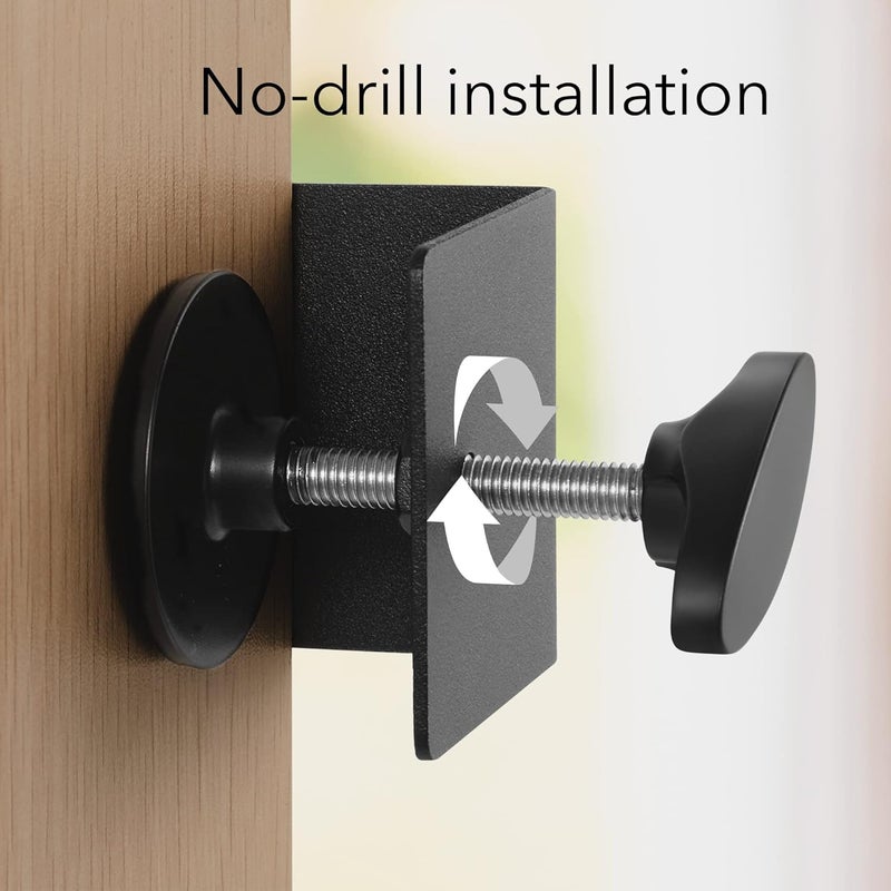 Wasserstein Anti-Theft Mount Compatible with Google Nest Doorbell Battery - No-Drill Installation (Black) - Image 5